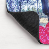 馬とハート マウスパッド (コーナー)