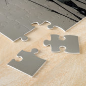 馬とバラはがき ジグソーパズル (側面)