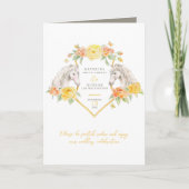馬とバライエローモノグラム結婚アート プログラム (正面)