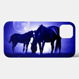 馬とブルーナイト iPhone 13ケース