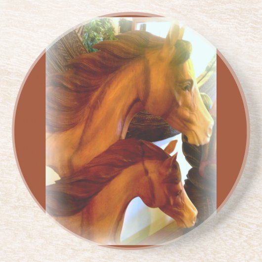 馬とポニーのコースター コースター (正面)