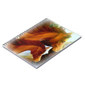 馬とポニーの手帳 ノートブック (左側)