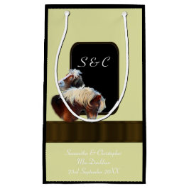 馬とポニーの馬術をテーマにした スモールペーパーバッグ