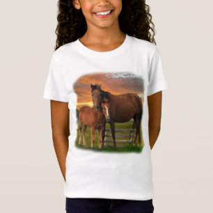 馬とポニー Tシャツ