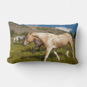 馬とミュール ランバークッション (正面)