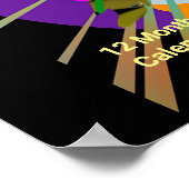 馬とライダーのポスター ポスター (角)