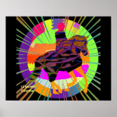 馬とライダーのポスター ポスター (正面)