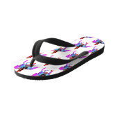 馬とライダーキッズビーチサンダル キッズビーチサンダル (アングル)