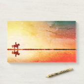 馬とライダー1 ポストイット (デスク)