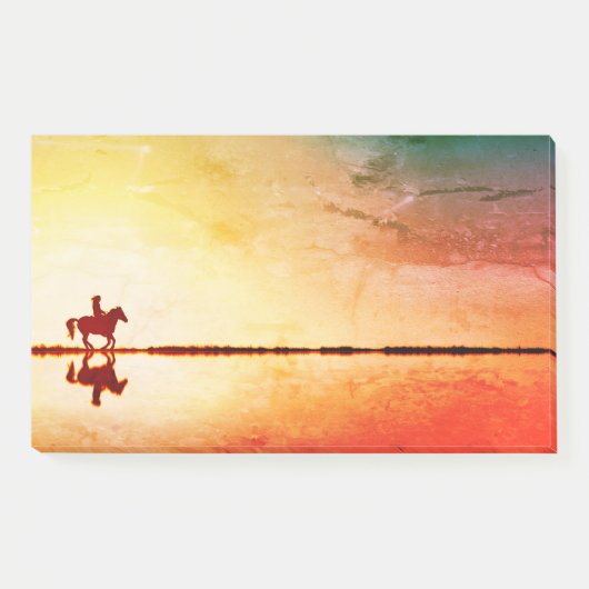 馬とライダー1 ポストイット (正面)