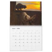 馬とロバのカレンダー2025 カレンダー (3月 2026)