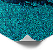 馬とロバ ポスター (角)