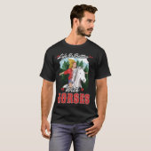 馬と一緒が最高 キッズ 女子 馬術 Tシャツ (正面フル)