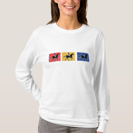 馬と乗り手 Tシャツ (正面)