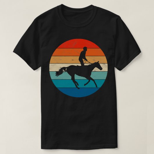 馬と乗り手 Tシャツ (デザイン正面)