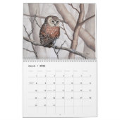 馬と動物のアート2023カレンカスタマイズダ カレンダー (3月 2026)