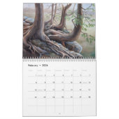 馬と動物のアート2023カレンカスタマイズダ カレンダー (2月 2026)