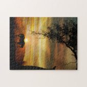 馬と太陽 ジグソーパズル (横)