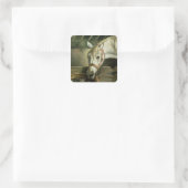 馬と子猫， 1890 スクエアシール (バッグ)