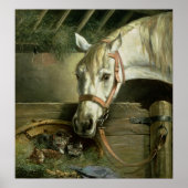 馬と子猫， 1890 ポスター (正面)