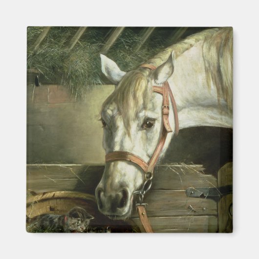 馬と子猫, 1890 マグネット (正面)