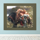 馬と恋人 – キャンバスプリント (インサイチュ (ウッドフロア))