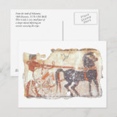 馬と戦車 ポストカード (正面/裏面)