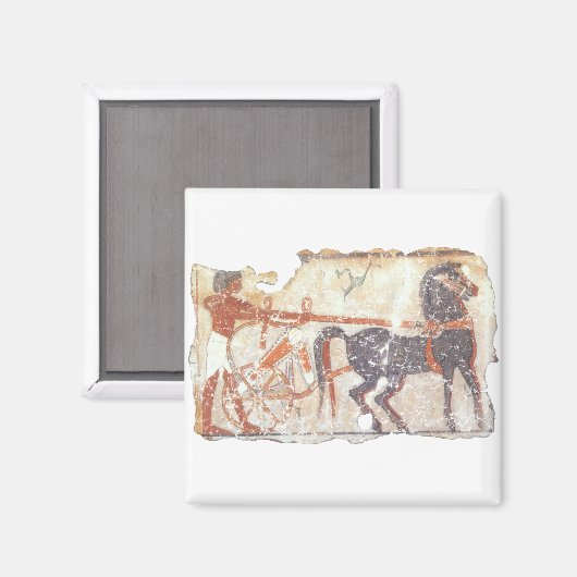 馬と戦車 マグネット (正面/裏面)