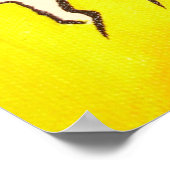 「馬と手綱カラフルブラックの輪郭アート」 #ho ポスター (角)