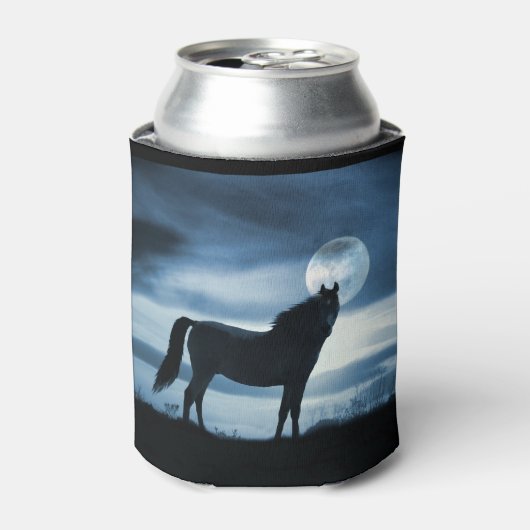 馬と月 缶クーラー (缶正面)