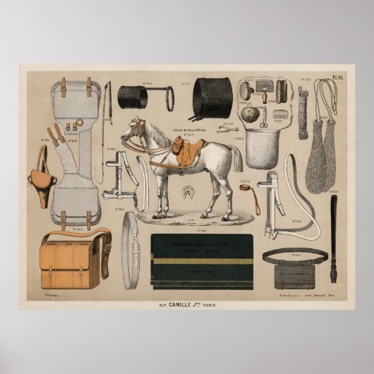 馬と物資 ポスター (正面)