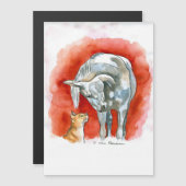 馬と猫 (正面/裏面)