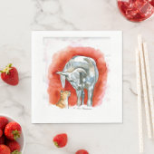 馬と猫 スタンダードランチョンナプキン (インサイチュ)