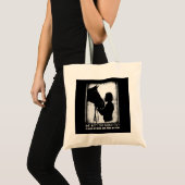 馬と納屋へ行くと気が狂う トートバッグ (正面(商品))