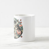 馬と羽 コーヒーマグカップ (中央)