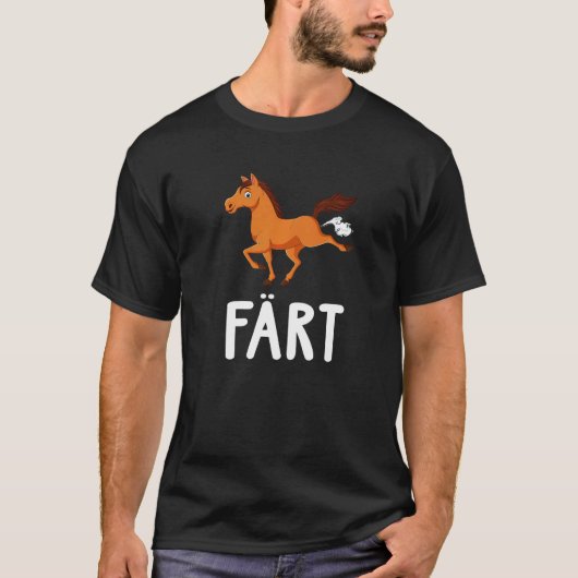 馬と色 Tシャツ (正面)