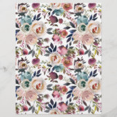 馬と花のエフェメラ　ジャンクジャーナル用 (裏面)