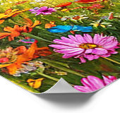 馬と花 ポスター (角)