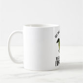 馬と行って心の森を失う コーヒーマグカップ (左)