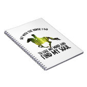 馬と行って心の森を失う ノートブック (右側)