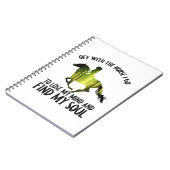 馬と行って心の森を失う ノートブック (左側)