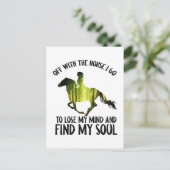 馬と行って心の森を失う ポストカード (スタンド正面)