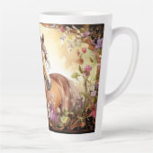 馬と野の花 カフェラテマグ (右)