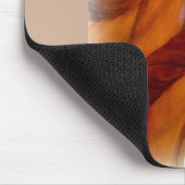 馬と馬の毛 マウスパッド (コーナー)