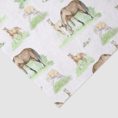 馬と馬の足のパターン 薄葉紙 (詳細)