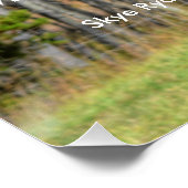 馬と馬を愛する黒馬のウマ科の詩 ポスター (コーナー)