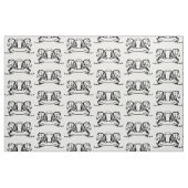 馬と馬蹄の2頭 ファブリック (ファットクウォーター)