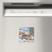 馬と馬車 マグネット (インサイチュ (食洗機))