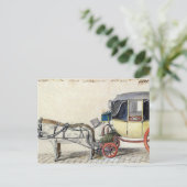 馬と馬車， 1825 ポストカード (スタンド正面)