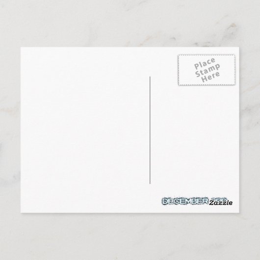 馬と馬 ポストカード (裏面)